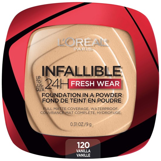 INFALLIBLE COMPACTO 24HR FRESH WEAR #120 7792