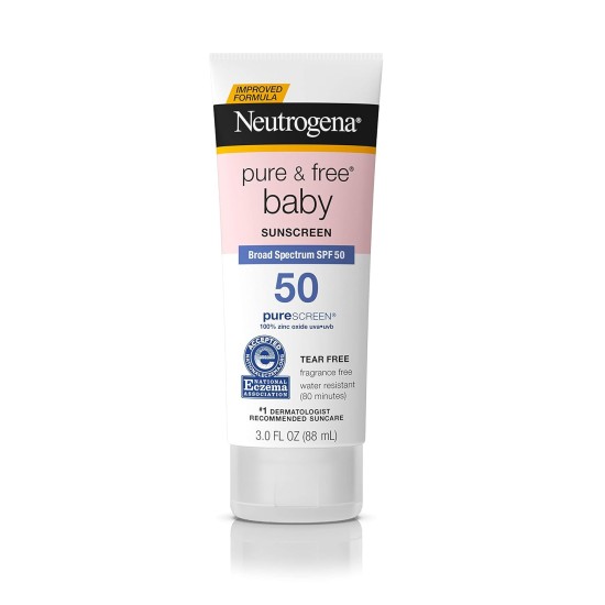 NEUTROGENA SUNSCREEN PURE&FREE BABY SPF50 88ML 0828