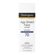 NEUTROGENA SUNSCREEN AGE SHIELD FACE OIL-FREE SPF70 88ML 2702