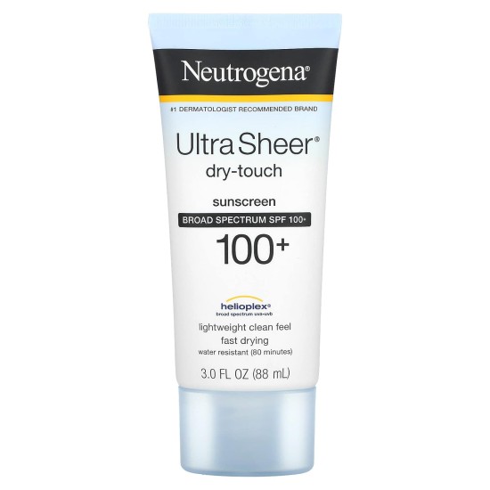 NEUTROGENA ULTRA SHEER SUNSCREEN DRY-TOUCH SPF100+ 88ML 3105