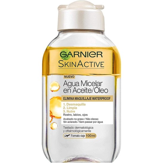 GARNIER SKINACT AGUA MICELAR EN ACEITE 100ML 9802