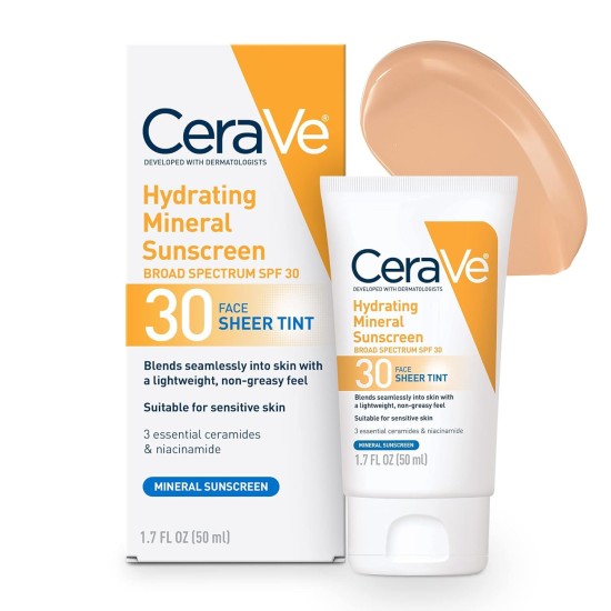 CERAVE HYDRATING SUNSCREEN SHEER TINT SPF30 50ML 2313