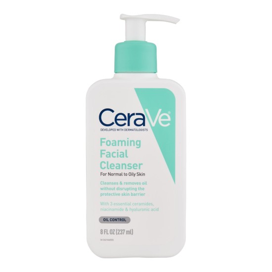 CERAVE FOAMING FACIAL CLEANSER 237ML 4919