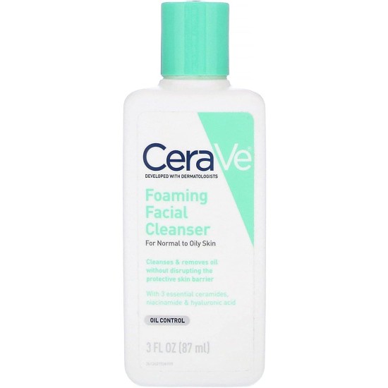 CERAVE FOAMING FACIAL CLEANSER 87ML 7194