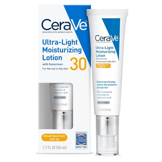 CERAVE ULTRA-LIGHT MOISTURIZING LOTION SPF30 50ML 7521