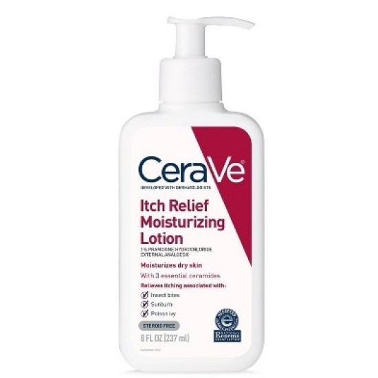 CERAVE ITCH RELIEF MOISTURIZING LOTION 237ML 7637