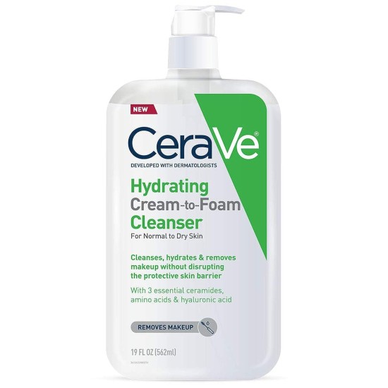 CERAVE HYDRATING CREAM-TO-FOAM CLEANSER 562ML 9950