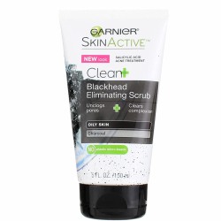 GARNIER SKINACT BLACKHEAD ELIMINATING SCRUB 150ML 0354