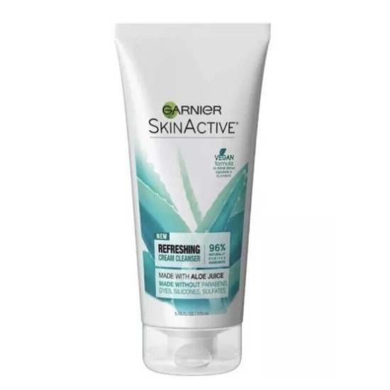 GARNIER SKINACT REFRESHING CREAM CLEANSER ALOE 170ML 1430