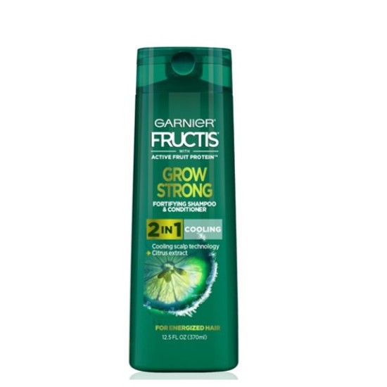GARNIER FRUCTIS SHAMP/COND FOR MEN GROW STRONG 2IN1 370ML 9633