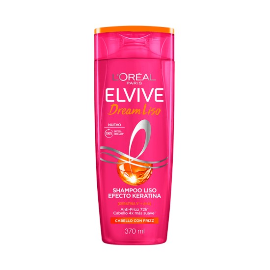 LOREAL ELVIVE SHAMP LISO KERATINA 370ML 1485