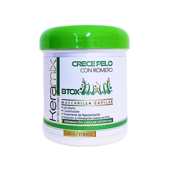 KERAMIX MASC CAPILAR CRECE PELO 500G 0989