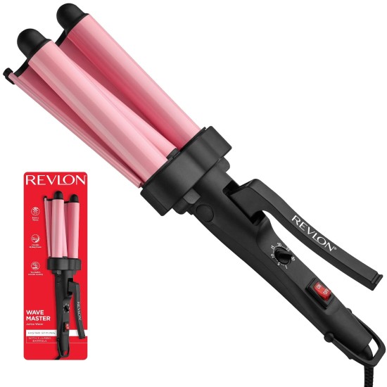 REVLON ONDULADORA 3 BARRAS ROSA RVIR3056 0567