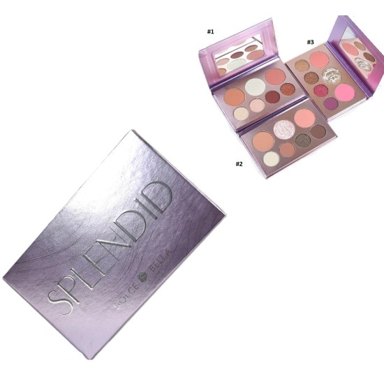 DOLCE BELLA PALETA SOMBRAS X7 SPLENDID GB0710