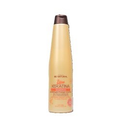BE NATURAL SHAMP LISSO KERATINA 350ML 4275