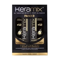 KERAMIX KIT POST ALISADO PASO 1 Y 2 400ML 8223