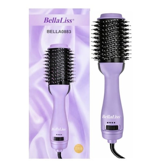 BELLALISS CEPILLO SECADOR MULTIFUNCIONAL MORADO 2298